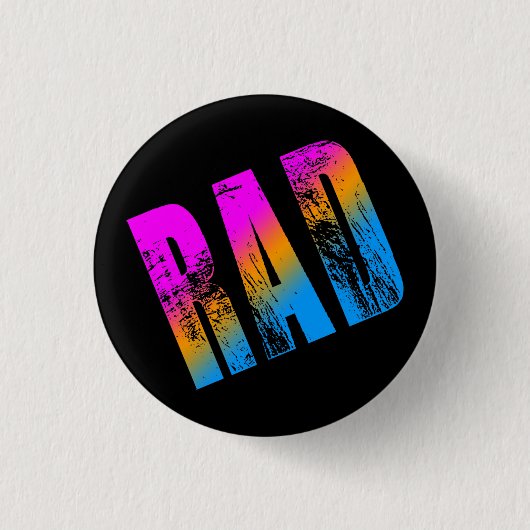 COREY TIGER 1980S NIEUWE GOLF RAD PIN BUTTON (Voorkant)