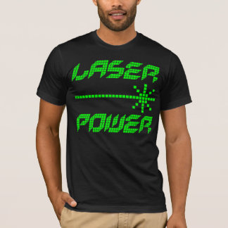 COREY TIGER 1980s RETRO LASER POWER T-shirt