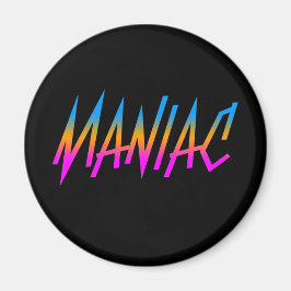 COREY TIGER 1980s RETRO MANIAC Magneet