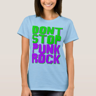 COREY TIGER 1980s RETRO STOP NIET PUNK ROCK T-shirt