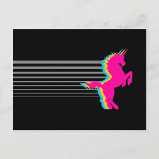 Corey Tiger 1980S Retro  Unicorn Briefkaart