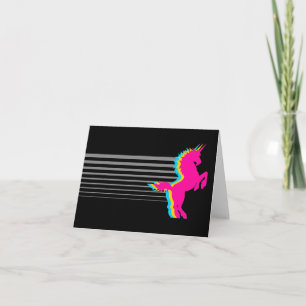 COREY TIGER 1980s RETRO UNICORN Kaart