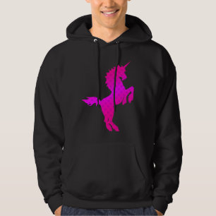 Corey Tiger 1980S Retro  Unicorn Stars roze Hoodie