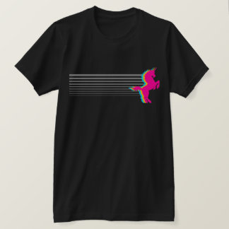 COREY TIGER 1980s RETRO UNICORN T-shirt
