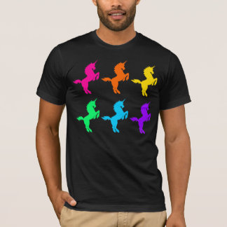 COREY TIGER 1980s RETRO UNICORNS T-shirt