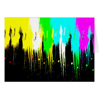 Corey Tiger 1980s Vintage Paint Drip