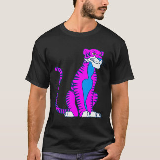 COREY TIGER 80's ALERT ROZE TIGER T-shirt