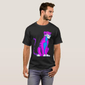 COREY TIGER 80's ALERT ROZE TIGER T-shirt (Voorkant volledig)