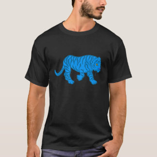 COREY TIGER 80's BLAUWE PROWL TIGER T-shirt