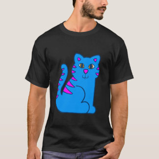 COREY TIGER 80's BLAUWE ZOEDE TIGER T-shirt