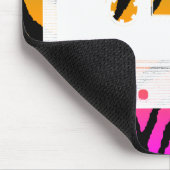 Corey Tiger 80s Cassetteband Muismat (Hoek)