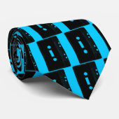 Corey Tiger 80s Cassettebandjes Stropdas (Opgerold)