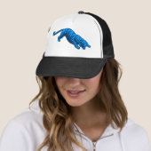 COREY TIGER 80's CROUCHED TIGER Trucker Pet (In situ)