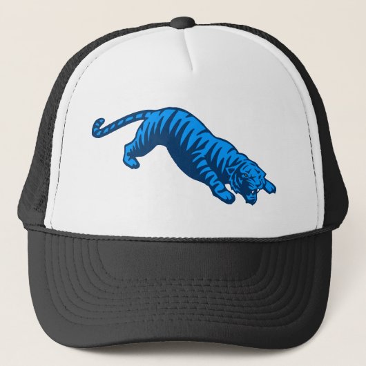 COREY TIGER 80's CROUCHED TIGER Trucker Pet (Voorkant)