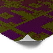 Corey Tiger 80s  Electro Poster (Hoek)