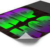 Corey Tiger 80s Hip Hop Poster (Hoek)