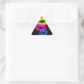 Corey Tiger 80s Lippen & Sterren Sticker (Tas)
