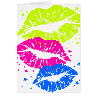 Corey Tiger 80s  Lips & Stars Kisses