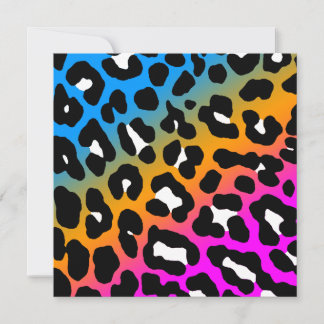 Corey Tiger 80s Luipaard Vlekken (Multi-kleurig)