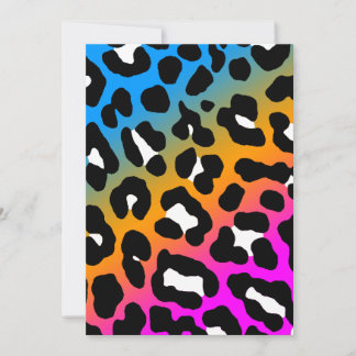 Corey Tiger 80s Luipaard Vlekken (Multi-kleurig)