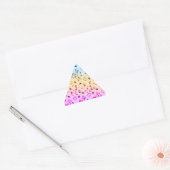 Corey Tiger 80s Multicolor Sneeuwluipaard Sticker (Envelop)