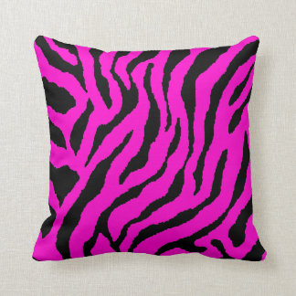 Corey Tiger 80s  Neon Animal Stripes Kussen