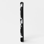 Corey Tiger 80s Neon Camouflage (Grijs) Case-Mate iPhone Case (Achterkant/links)