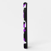 Corey Tiger 80s Neon Camouflage (Paars) Case-Mate iPhone Case (Achterkant/links)