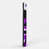 Corey Tiger 80s Neon Camouflage (Paars) Case-Mate iPhone Case (Achterkant/rechts)