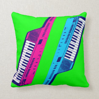 Corey Tiger 80s  Neon Keytar Kussen
