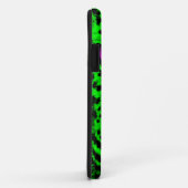 Corey Tiger 80s Neon Luipaard Gezicht (Groen) Case-Mate iPhone Case (Achterkant/rechts)