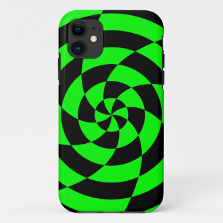 Corey Tiger 80s Neon Op Art (Groen) Case-Mate iPhone Case