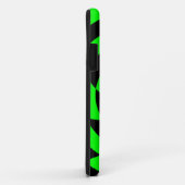 Corey Tiger 80s Neon Op Art (Groen) Case-Mate iPhone Case (Achterkant/rechts)