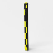 Corey Tiger 80s Neon Schaakbord (Geel) Case-Mate iPhone Case (Achterkant/links)