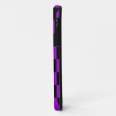 Corey Tiger 80s Neon Schaakbord (Paars) Case-Mate iPhone Case (Achterkant/links)