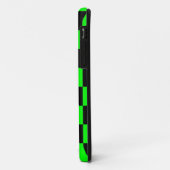 Corey Tiger 80s Neon Schachbrett (Groen) Case-Mate iPhone Case (Achterkant/links)