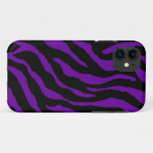 Corey Tiger 80s Neon Tijgerstrepen (Paars) Case-Mate iPhone Case (Achterkant (horizontaal))