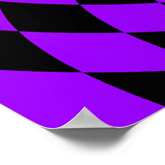 Corey Tiger 80's  Op Art Poster (Hoek)