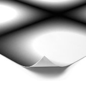 Corey Tiger 80's  Op Art Poster (Hoek)