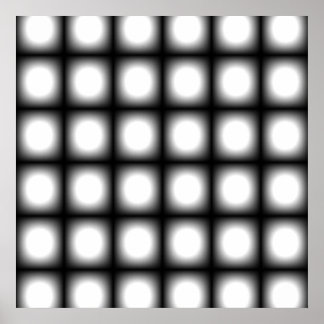 Corey Tiger 80's Op Art Poster