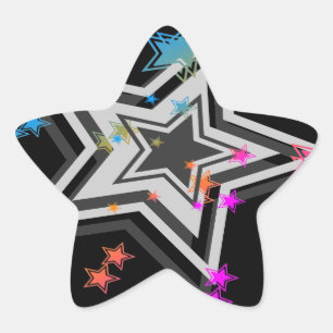 Corey Tiger 80s Oude Sterren Ster Sticker