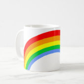Corey Tiger 80s regenboog Koffiemok (Voorkant links)