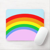 Corey Tiger 80s  regenboog Muismat (Met muis)