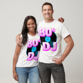 Corey Tiger 80s Retro 80s DJ T-Shirt (Unisex)