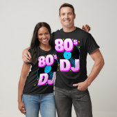 Corey Tiger 80s Retro 80s DJ T-Shirt (Unisex)