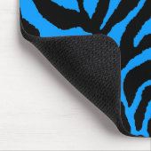 COREY TIGER 80's RETRO BLUE BLACK STRIPES Muismat (Hoek)