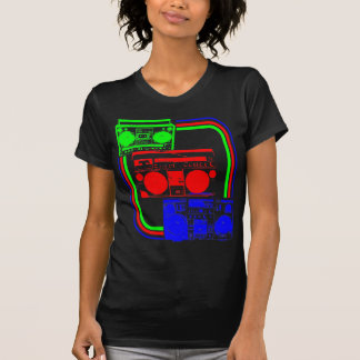 Corey Tiger 80s Retro Boombox Radio T-shirt