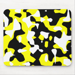 Corey Tiger 80s Retro Geel Camouflage (Camo) Muismat