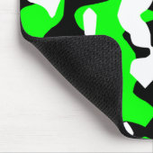 Corey Tiger 80s Retro Groene Camouflage (Camo) Muismat (Hoek)