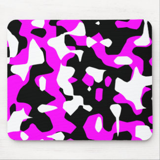 Corey Tiger 80s Retro Heet Roze Camouflage (Camo) Muismat